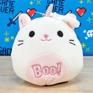 Squishmallow Callista the Ghost 3.5" Clip Ultrasoft Stuffed Halloween Plush NWT